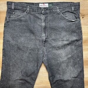 Vintage Levis Jeans Men 40x30 Gray 540 Straight Leg Flex Brown Tab 90s Casual